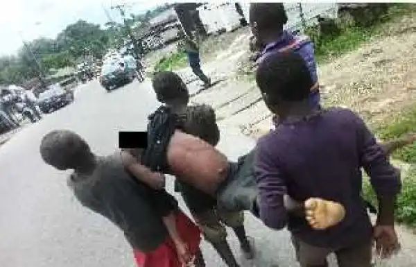 Tragic Photo: Homeless Boy Drowns In Calabar Drainage 